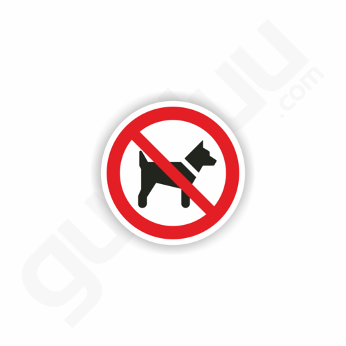 Mitführen von Hunden verboten