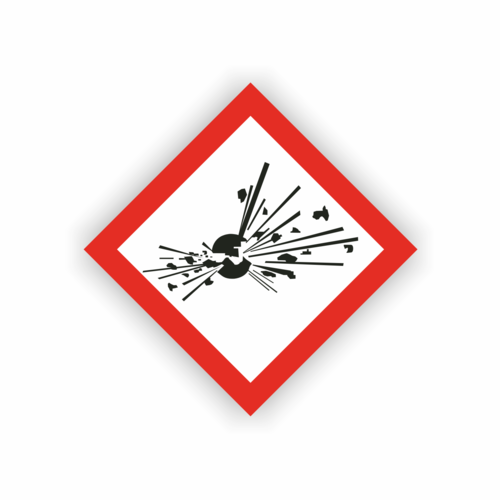 Gefahrstoffsymbol GHS-Nr. 01