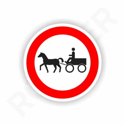 Straßenverkehr Nr. 257-52 / Verbot für Gespannfuhrwerke