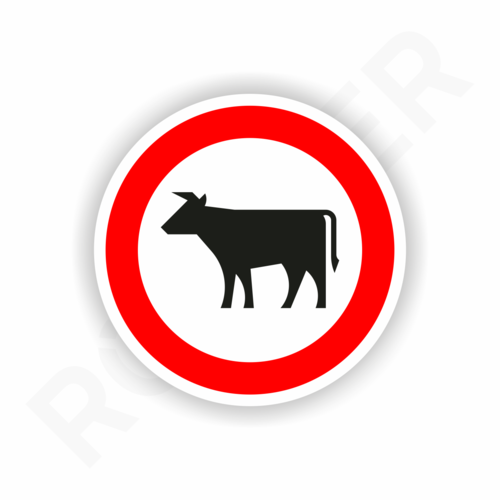 Straßenverkehr Nr. 257-53 / Verbot für Viehtrieb